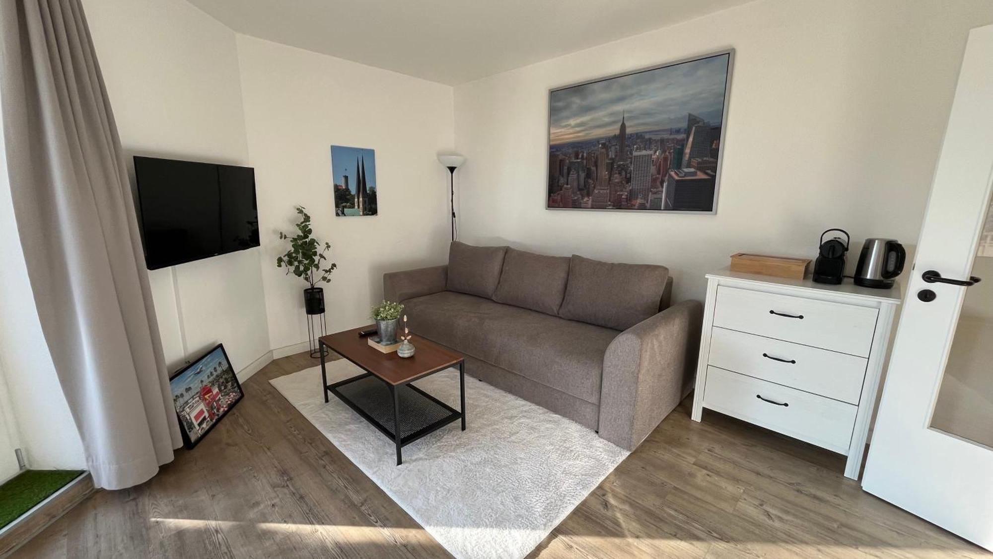 Home By Doni I Apartment An Der Kunsthalle I Parkplatz & Balkon บีเลอเฟล์ด ภายนอก รูปภาพ